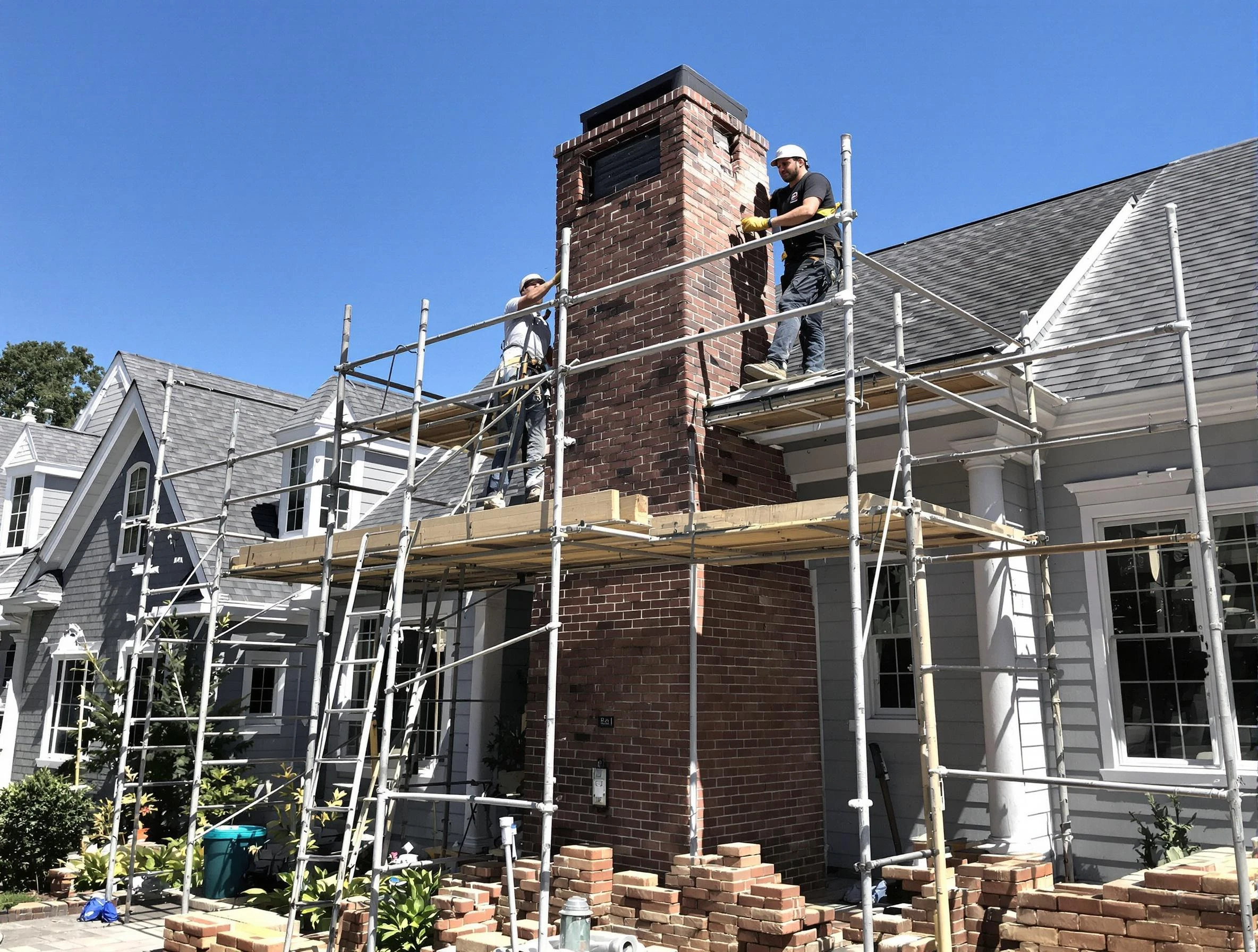Chimney Rebuilding in East Windsor