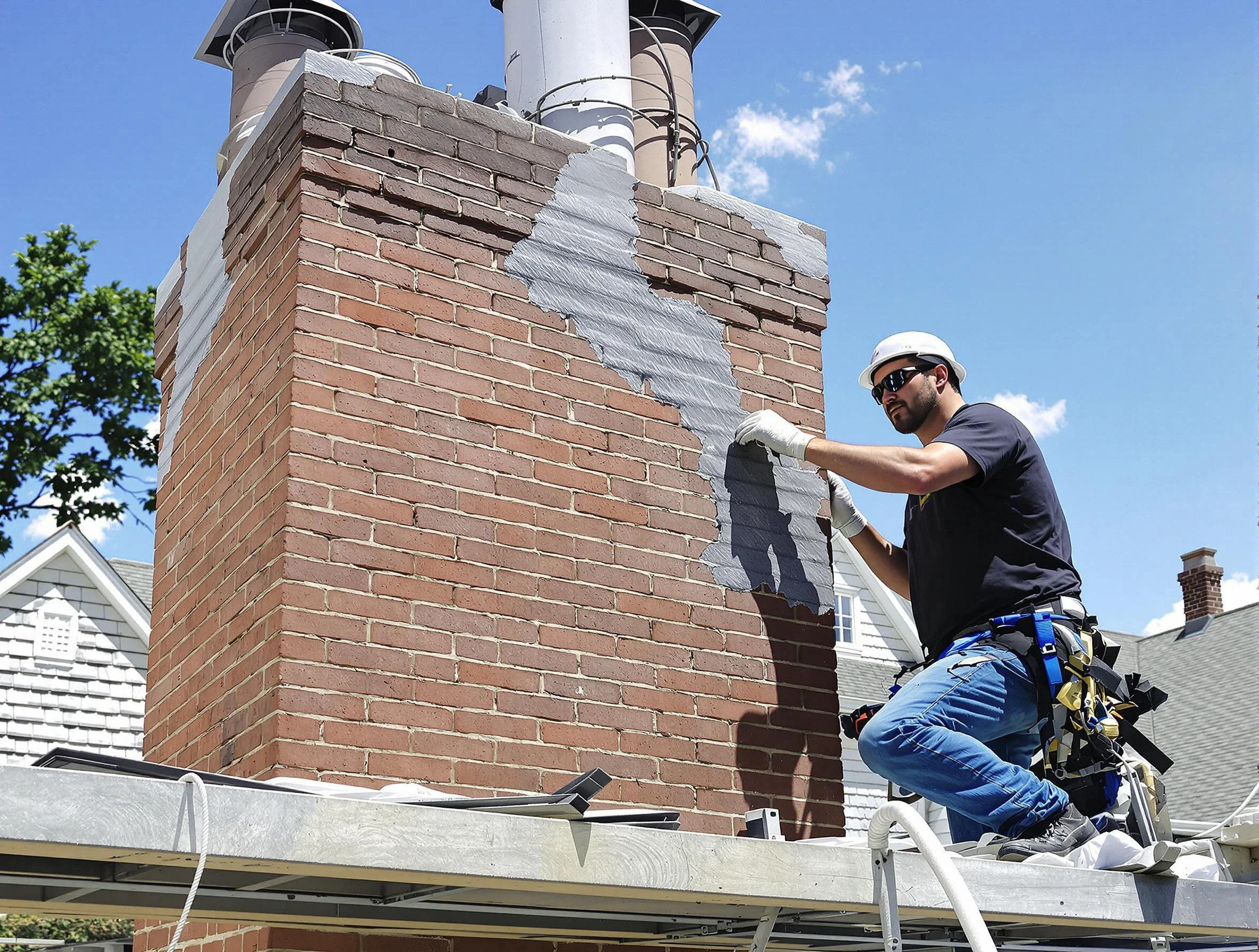 Chimney Restoration in East Windsor