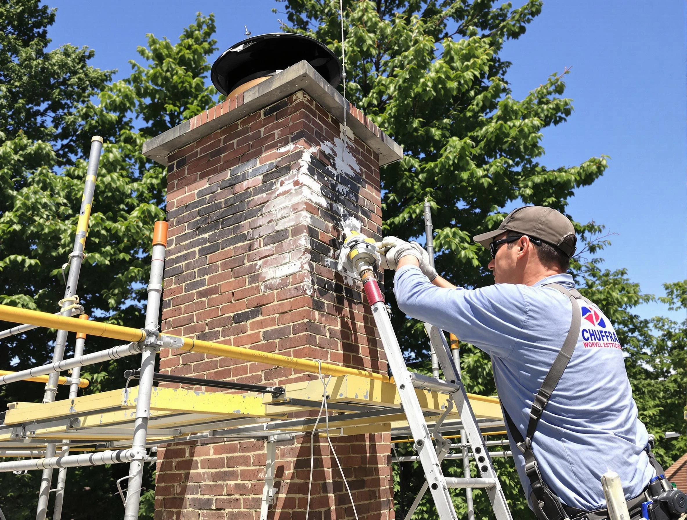 Structural chimney repair by East Windsor Chimney Sweep in East Windsor, NJ